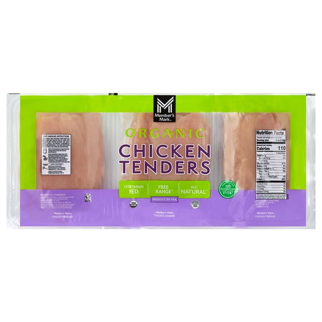 Member's Mark Organic Chicken Tenders, priced per pound