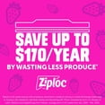 thumbnail image 4 of Ziploc Gallon & Storage Quart Bags with New Stay Open Design, 204 ct., 4 of 7
