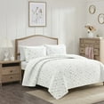 thumbnail image 2 of Laura Ashley 3-Piece Reversible Soft Quilt Set, Assorted Sizes, 2 of 7
