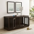 thumbnail image 3 of Crosley Furniture Winslow Medium Credenza Pet Crate, Assorted Colors, 3 of 14