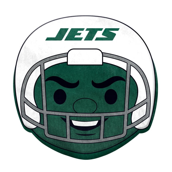 Logo Brands New York Jets Puff Pillow