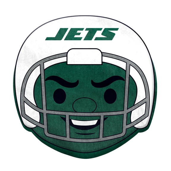 Logo Brands New York Jets Puff Pillow