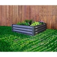thumbnail image 3 of The Organic Garden Co. Hakea 4' x 4' x 1' Metal Square Garden Bed, 3 of 9