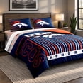 thumbnail image 4 of Logo Brands Denver Broncos Queen Bed-In-A-Bag Set, 4 of 5