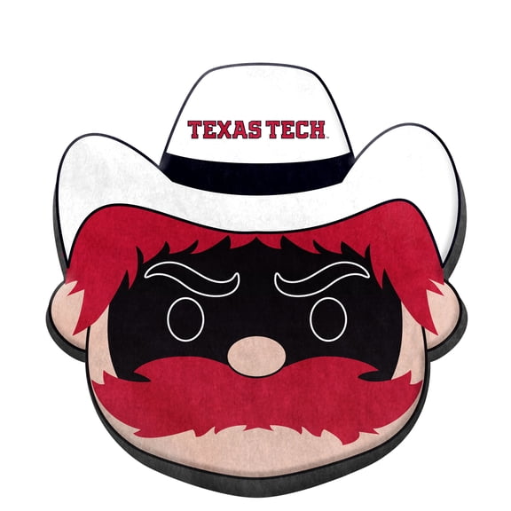 Logo Brands Texas Tech Red Raiders Puff Pillow