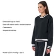 thumbnail image 5 of Sam Edleman Women's Logo Fleece Sweatshirt, 5 of 8