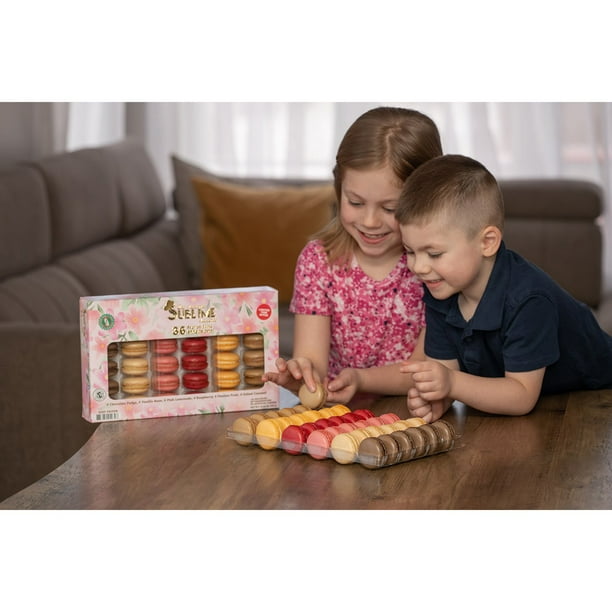 Sublime Desserts Macarons Assorted Flavors, Frozen, 36 ct
