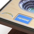 thumbnail image 4 of YouTheFan Los Angeles Chargers Lighted Stadium End Table, 4 of 5