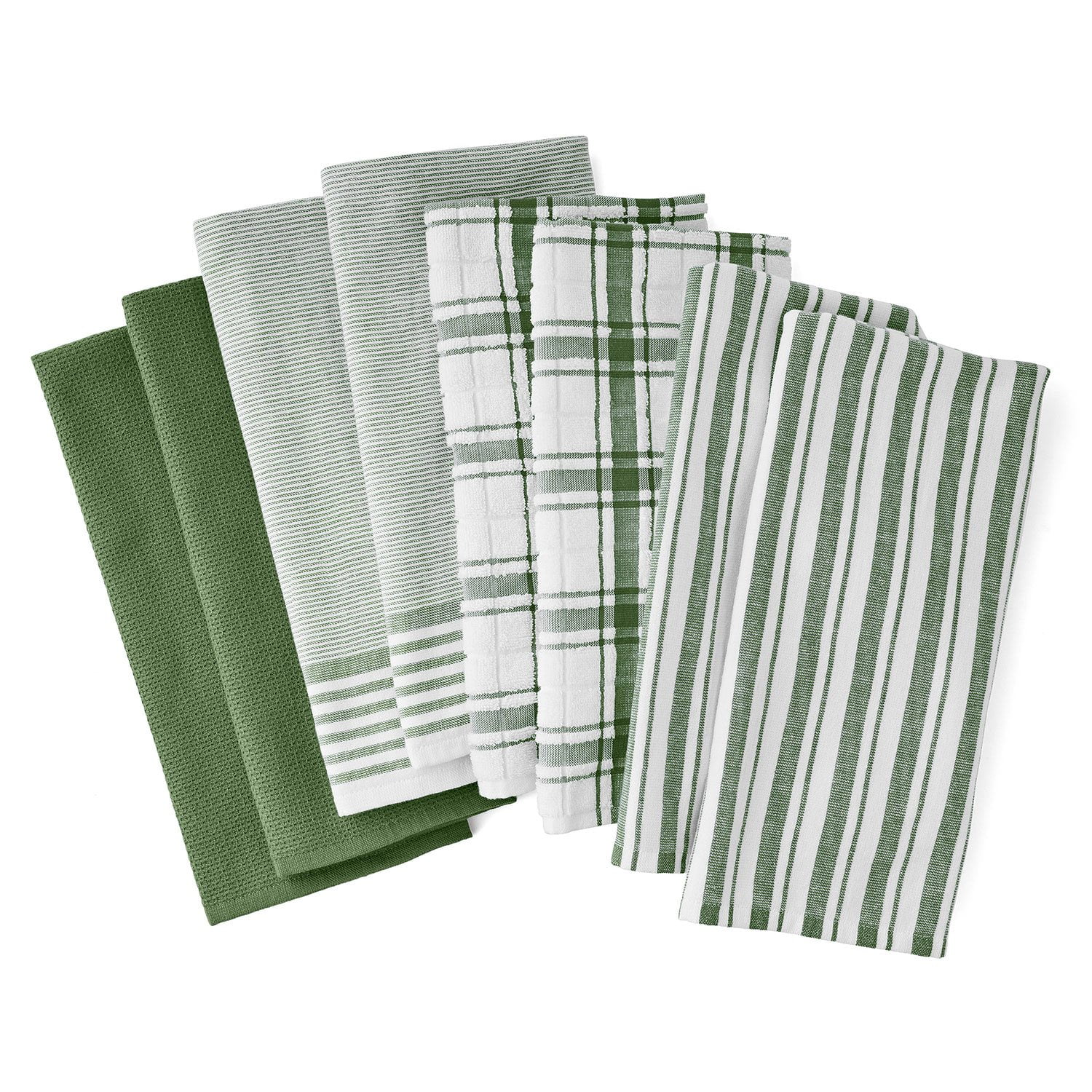 Member's Mark Plaid Leno 8 Piece Kitchen Towel Set, Choose Color - Samsclub.com