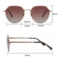 thumbnail image 2 of RZ by Rachel Zoe Zola Geometric Sunglasses, 2 of 7
