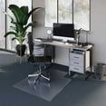 thumbnail image 1 of ES Robbins® Multi-Task Series AnchorBar Chair Mat for Carpet up to 0.38", 45 x 53, Clear, 1 of 8