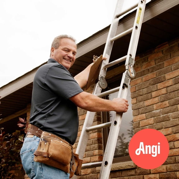 Angi Permanent Outdoor String Light Installation