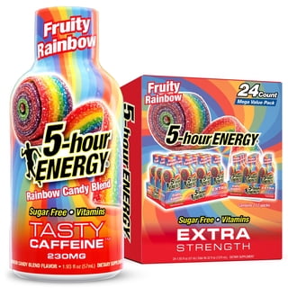5-hour ENERGY Shot, Fruity Rainbow, 1.93 fl. oz., 24 pk.