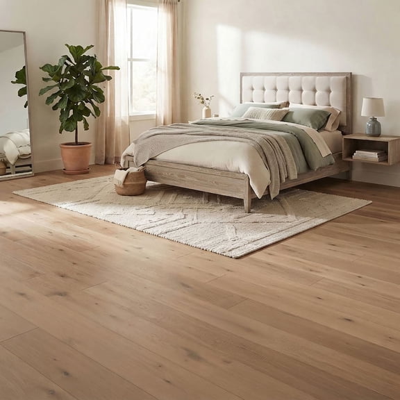 Select Surfaces Jefferson Oak 12 mm T x 7.5 in. W x 74.8 in. L Engineered Hardwood Flooring (31.09 sq. ft. / box)