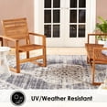 thumbnail image 5 of Nicole Miller New York Patio Sofia Magnolia Area Rug - Navy Blue/Ivory, 5 of 9