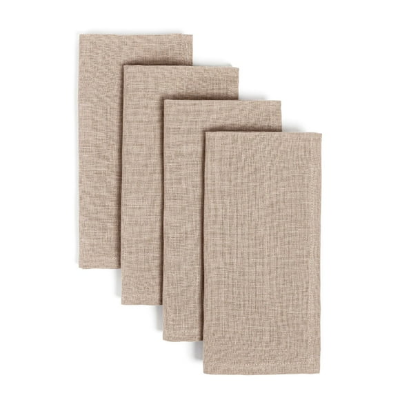 Over&Back Linen Napkins, Set of 4