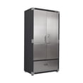 thumbnail image 1 of Seville Classics UltraHD Storage Cabinet with Bottom Drawer, 36” W x 18” D or 24” D x 72” H, 1 of 19