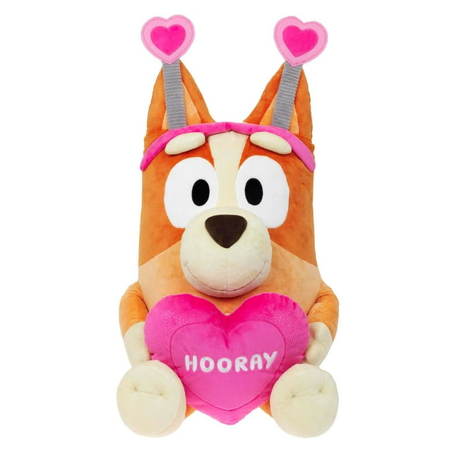 Bluey 28" Valentine Jumbo Plush