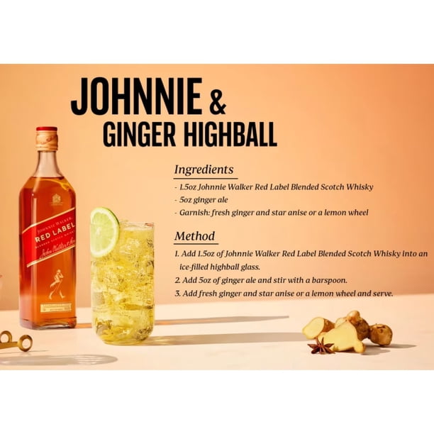 Johnnie Walker Red Label Blended Scotch Whisky, 750 ml - Samsclub.com