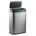 thumbnail image 3 of Tramontina Large Stainless Steel Sensor Trash Bin, 13.2 Gal, 3 of 12