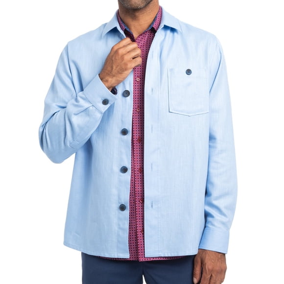 Nick Graham Men's Linen Overshirt