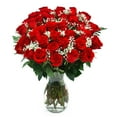 thumbnail image 1 of Member's Mark Classic Red Rose Vase Arrangement, 36 stems, 1 of 4