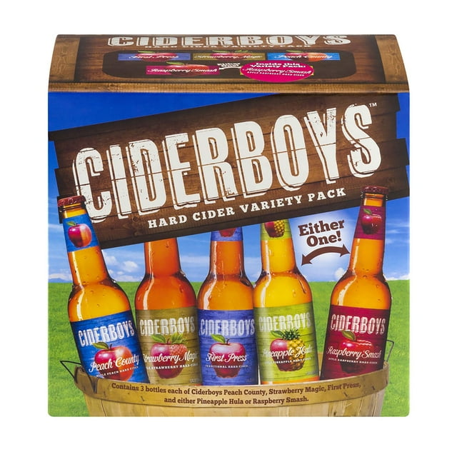 Ciderboys Hard Cider Variety 12 fl. oz. bottle, 12 pk. - Samsclub.com