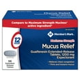 thumbnail image 1 of Member's Mark Maximum Strength Mucus Relief Extended Release Tablets 56 ct., 1 of 4