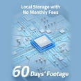 thumbnail image 6 of eufy SoloCam S40 Wireless Outdoor 2K Security Camera with Integrated Solar Panel, 3 Pack, 6 of 8