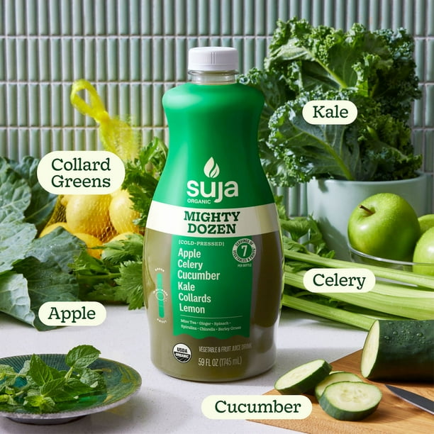 Suja Mighty Dozen Organic Fruit and Vegetable Juice Drink, 59 fl