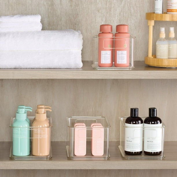 Clearly 4-Piece Clear Plastic Organizing Bin Set - Samsclub.com