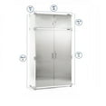 thumbnail image 3 of Seville Classics UltraHD 8-Piece Steel Garage Cabinet Storage Set With Rolling Workbench, 14 Feet Wide, 3 of 17