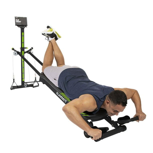 Total Gym Summit Adjustable Workout System with Accessories