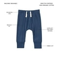 thumbnail image 3 of Member's Mark Baby 3-Pack Organic Cotton Pant, 3 of 6
