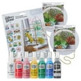 thumbnail image 1 of Plaid Gallery Glass Paint Set Starter Kit, 1 of 10