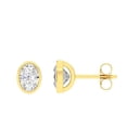 thumbnail image 3 of Lab Created Diamond Earrings in 14K Gold, 3 of 7