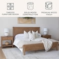 thumbnail image 2 of details by Becki Owens Ren Bedroom Set, Distressed Natural Wood Finish, Assorted Sizes & Sets, 2 of 12