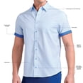 thumbnail image 8 of Nick Graham Men's Performance Short Sleeve Woven Sport Shirt, 8 of 9
