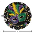 thumbnail image 2 of Member's Mark Mardi Gras Paper Plates, 10", 85 ct., 2 of 8