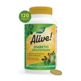 thumbnail image 1 of Nature's Way Alive! Diabetic Multivitamin Tablets, 120 ct., 1 of 7