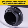 thumbnail image 7 of Stanley 6 Gallon Wet/Dry Vacuum 5.0- Peak HP Stainless Steel, 7 of 25