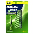 thumbnail image 8 of Gillette Sensor3 Sensitive Men's Disposable Razor, 24 ct., 8 of 8