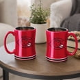 thumbnail image 5 of Logo Brands Central Missouri Mules 14oz Relief Mug Set, 5 of 5