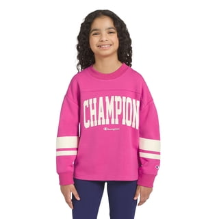 Champion Girls Oversized Pullover Crewneck