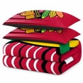 thumbnail image 2 of Logo Brands Chicago Blackhawks Comforter Set, 2 of 4