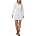 thumbnail image 1 of Frye Women's Long Sleeve Denim Mini Dress, 1 of 6