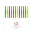 thumbnail image 4 of Universal® Desk Highlighter, Chisel Tip, Assorted Colors, 12/Set, 4 of 7