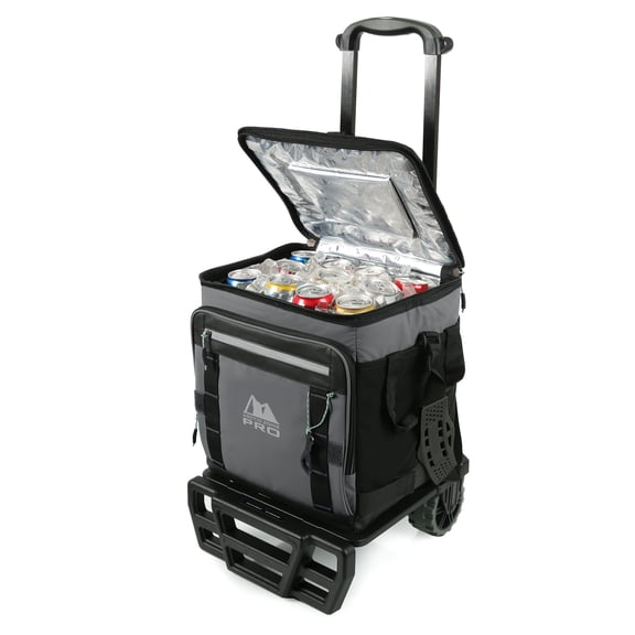 Arctic Zone PRO 50 Can Wheeled Cooler with Cart