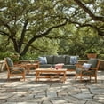 thumbnail image 2 of Cambridge Casual Catalina Teak Sofa Set, 5pc, 2 of 10