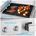 thumbnail image 10 of THOR Kitchen 4-Piece Outdoor Oakland Gray Kitchen Suite w/ Cover, 10 of 12